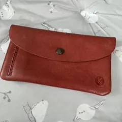 kanmi. 本革 soboku ポケットウォレット レザー 財布 カンミのサムネイル