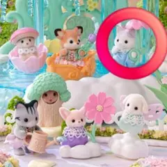 シルバニアファミリー 赤ちゃんコレクション お花畑のおともだちシリーズ