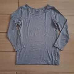 HEATTECH 長袖アンダーシャツ グレー