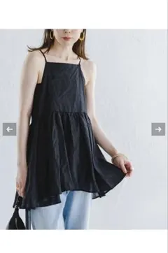 NOBLE ADAWAS/アダワズ LINEN CAMI TOPのサムネイル