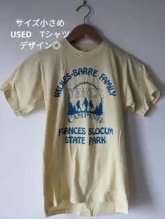 YMCAキャンプデザイン Tシャツ クリーム色