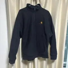 Carhartt WIP ハーフジップ スウェット ブラック Mのサムネイル