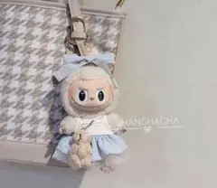 可愛い♡ラブブ服　labubu ぬいぐるみ着　おしゃれ★着せ替え服　4点セット