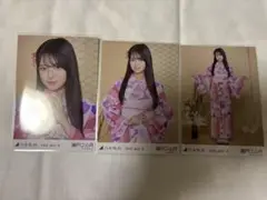 乃木坂46 生写真 真夏の全国ツアー2025 浴衣 瀬戸口心月 ノーマルコンプ