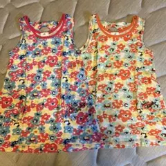 SLAP SLIP ワンピース　90  双子セット