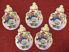 ＊匿名配送＊USJ スーパーニンテンドーワールド5周年限定ステッカー 5枚