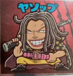 ワンピースマンREDシール