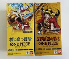 ONE PIECEカードゲーム 決戦の刻 世界最強の戦士 未開封BOX - メルカリ