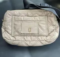 MARC JACOBS キルティングショルダーバッグ ベージュ