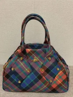 【激レア✨美品】ヴィヴィアン　2way ハンドバッグ　ヤスミン　チェック　オーブ Vivienne Westwood - 新品ヴィヴィアンウエストウッド ヤスミン