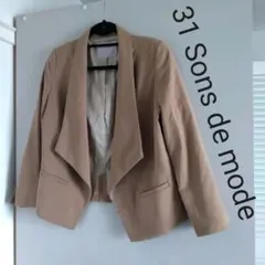 31 Sons de mode テーラードジャケット レディース ゆったりのサムネイル