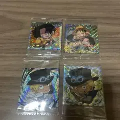 ワンピース　シールウエハース　ルフィ　エース　サボ