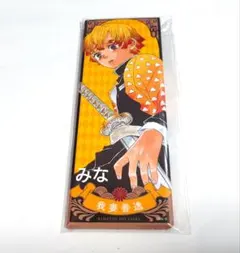 鬼滅の刃 絵札缶バッジ 善逸