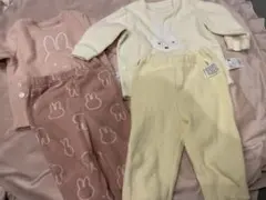 ミッフィー　フリースパジャマセット