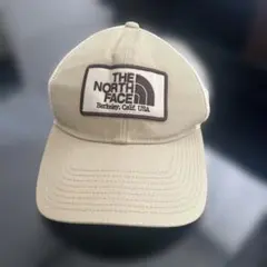 THE NORTH FACE ベージュキャップ
