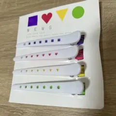 NEWS ヘアクリップ4点セット