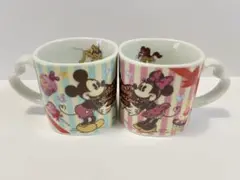 ディズニーランドミッキー&ミニーマグカップ