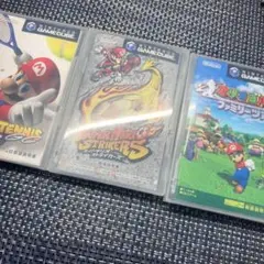 【動作確認済】GC マリオゴルフ マリオテニス マリオストライカーズ セット