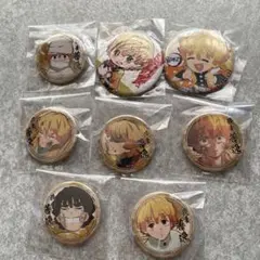 鬼滅の刃 我妻善逸 缶バッジ 8個 新品未使用