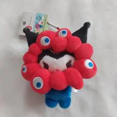 サンリオ×ミャクミャクなりきりぬいぐるみBC クロミ カラビナ付き