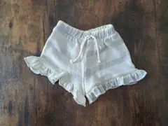 子供服　ZARABABY　ザラベイビー　ショートパンツ　フリル　女の子　74