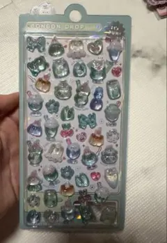 今だけ値下げ！ボンボンドロップシール　メロメロボンボン　クリームソーダ　グリーン