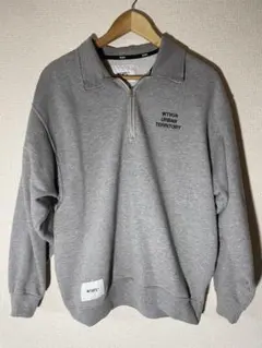 WTAPS ハーフジップ スウェット グレーのサムネイル