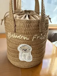 サマンサモスモス ドッグ刺繍力ゴバッグ