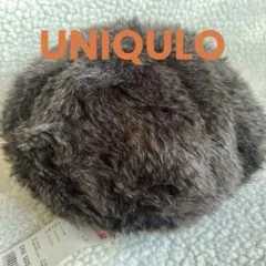 ＊新品タグ付＊UNIQULO＊ユニクロ＊フェイクファー＊ベレー帽＊y2k＊