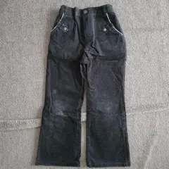 BURBERRY コーデュロイパンツ ブラック 110