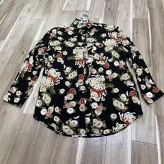 メンズ　カネコ　イサオ　和花柄　長袖　シャツのサムネイル