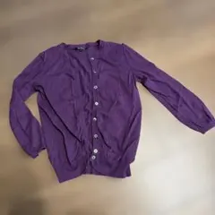 LOUNIE パープル 長袖カーディガン F
