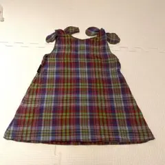 agnès b. チェック柄ワンピース 1an