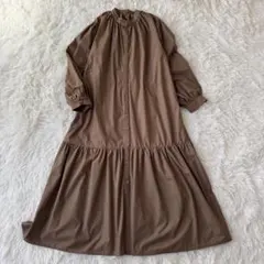 完売品✨美品✨アイテムズアーバンリサーチ ワンピース バンドカラー ティアード