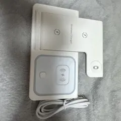 ワイヤレス充電器 USB接続 ホワイト