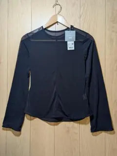 【新品】ユニクロ マメクロゴウチ シアークルーネックTシャツ L カットソー L