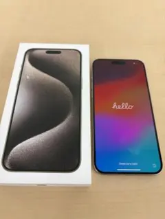 ニ*ン様 動作確認済み iPhone 15 Pro Max SIMフリー ID: