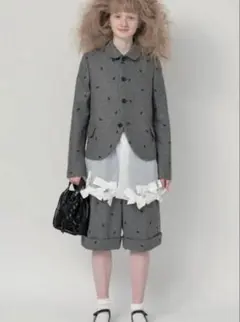 cdg girl 21ss コムデギャルソンガール くま ベア スカート フリル 2026年最新】COMME des GARCONS GIRLの人気アイテム - メルカリ