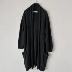 ジーナシス ロングカーディガン ポケット有 七分袖 カジュアル レディース F
