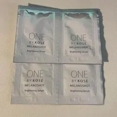 ONE BY KOSE ワンバイコーセー メラノショット P サンプル 4包のサムネイル