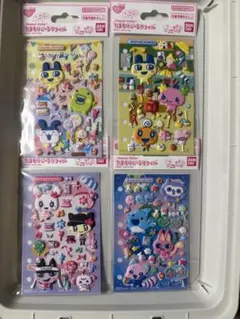 BANDAI たまごっち　たまもりしーる 4種セット