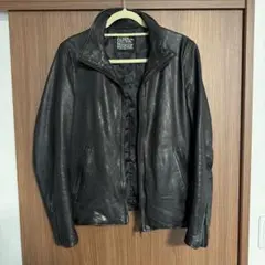 ナノ ユニバース　レザージャケット　Lサイズ