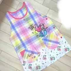 アリエル　エプロン　保育士　保育エプロン　ディズニー　可愛い　プリンセス