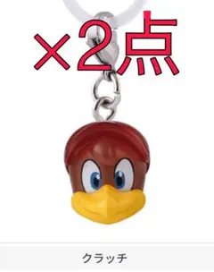 プロ野球マスコット　めじるしアクセサリー　クラッチ 2点