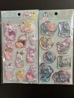 正規品 サンリオ ウォーターシール シャカシャカシール セット ハンギョドン