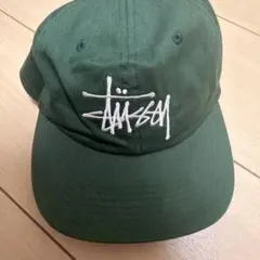 Stussy キャップ グリーン