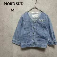 ノールシュド　NORD SUD デニムジャケット Gジャン　M ショート丈