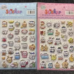 ちいかわ　ぷくぷくシール　2点セット