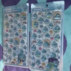 新品2点　ボンボンドロップシール　しずくちゃん