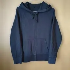 ユニクロ パーカー XL 黒 スウェット アウター UNIQLO レディース